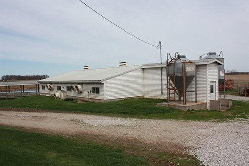 Tract 1 - REAL ESTATE AUCTION, 60 +/- Acres offered in 3 Tracts Swine Operation